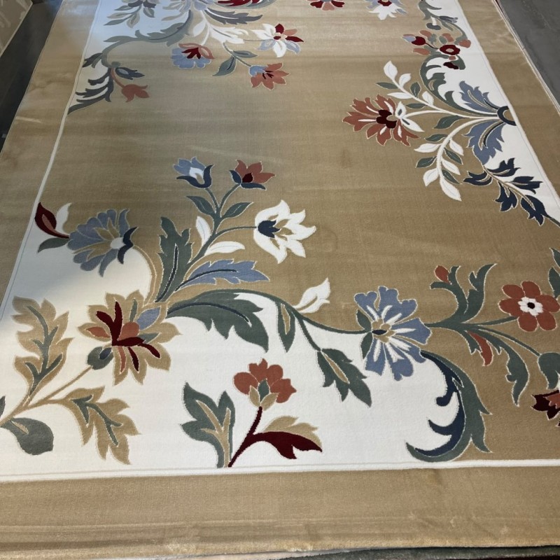 سجاد المصممين مايسترو تركي OL424A بيج غامق مقاس 50*80