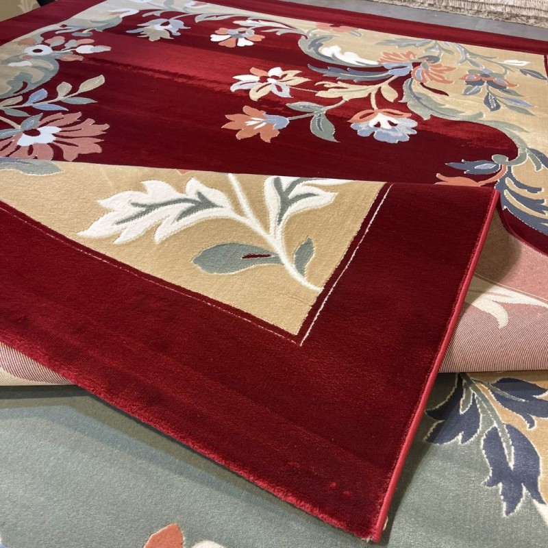 سجاد المصممين مايسترو تركي OL424A عنابي مقاس 250*350
