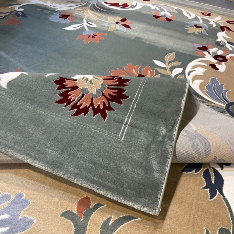 سجاد المصممين مايسترو تركي OL424A اخضر مقاس 50*80