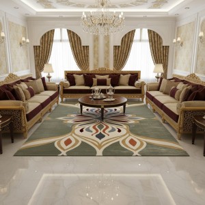 سجاد المصممين مايسترو تركي OL426A اخضر مقاس 100*300