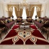 سجاد المصممين مايسترو تركي OL426A وردي عنابي مقاس 80*150