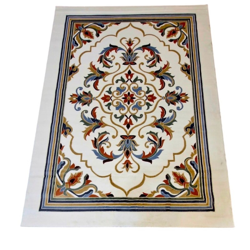 سجاد المصممين مايسترو تركي OL427A ابيض مقاس 200*300