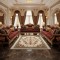 سجاد المصممين مايسترو تركي OL427A ابيض مقاس 400*500