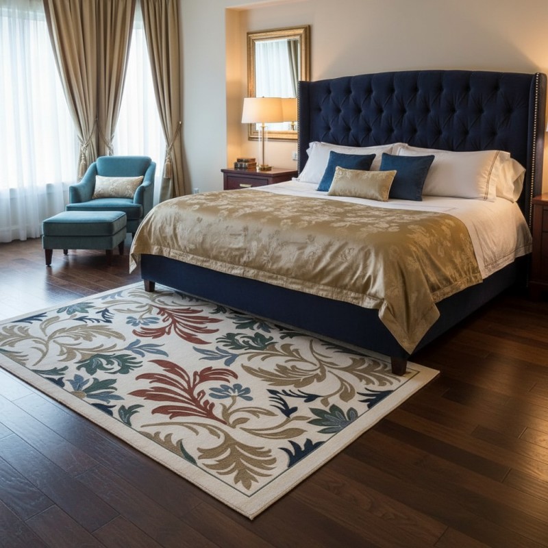 سجاد المصممين مايسترو تركي OL430A ابيض مقاس 100*300