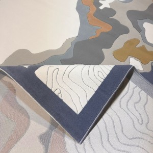 سجاد تركي سهم N0364B JR 82 ابيض 17 سماوي مقاس 400*600