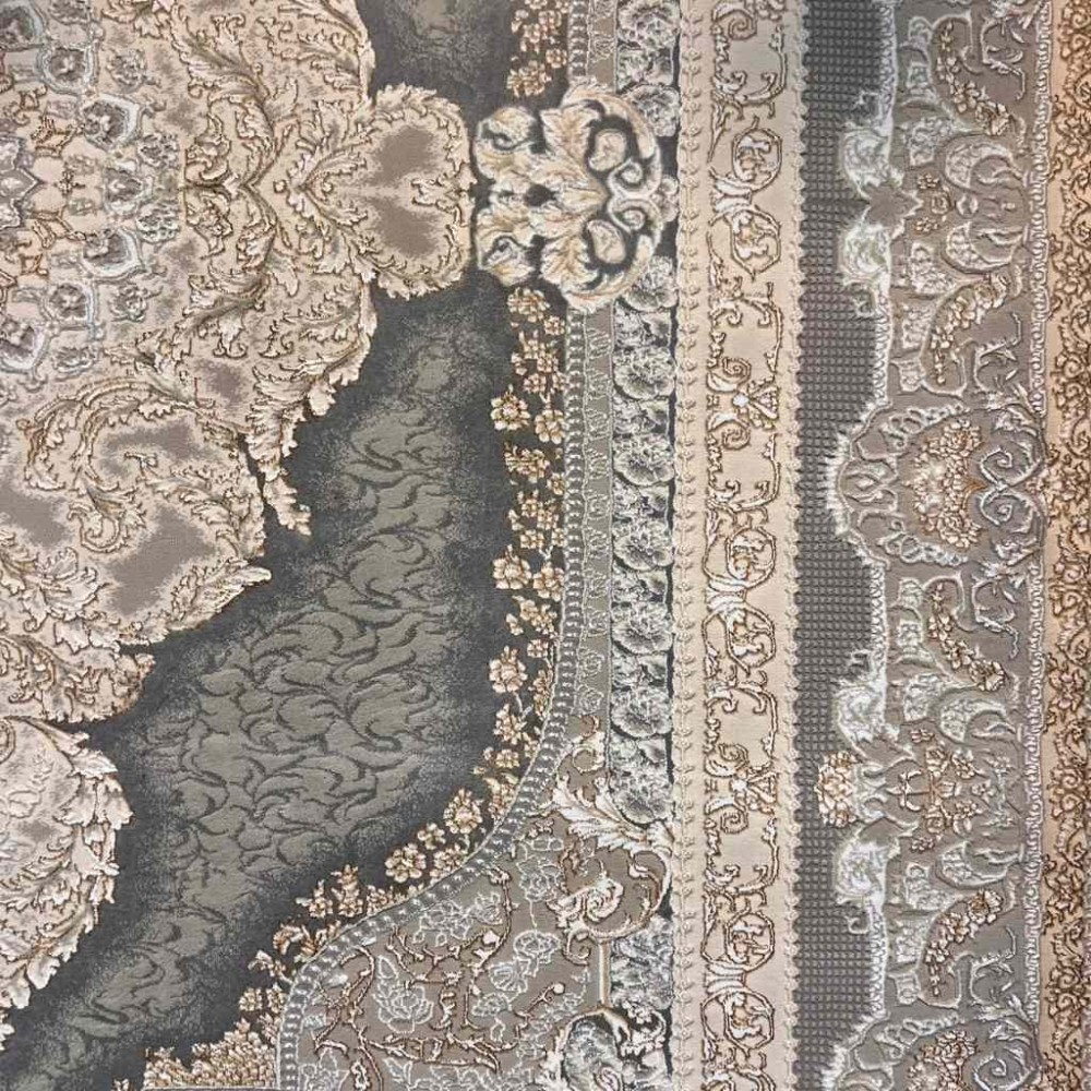 سجاد تركي سيلفر 24 رصاصي غامق مقاس 400*600