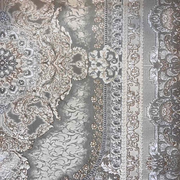 سجاد تركي سيلفر 24 رصاصي فاتح مقاس 150*230