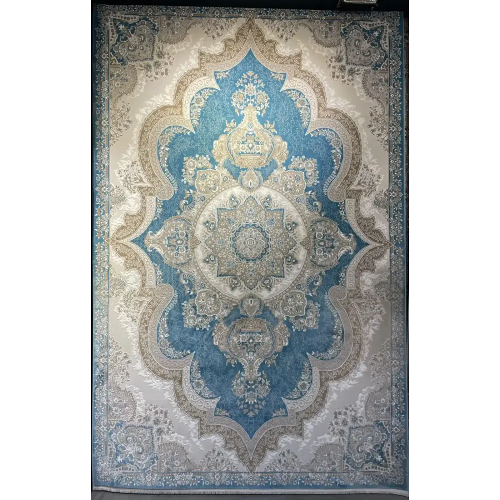سجاد فيرونا تركي كلاسيك N485A سماوي مقاس 50*80