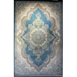 سجاد فيرونا تركي كلاسيك N485A سماوي مقاس 50*80