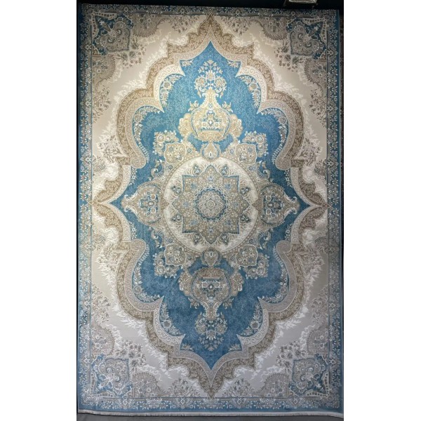 سجاد فيرونا تركي كلاسيك N485A سماوي مقاس 50*80