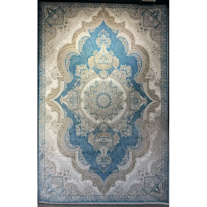 سجاد فيرونا تركي كلاسيك N485A سماوي مقاس 400*600