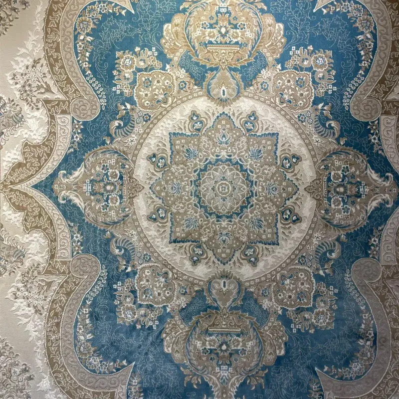 سجاد فيرونا تركي كلاسيك N485A سماوي مقاس 400*600