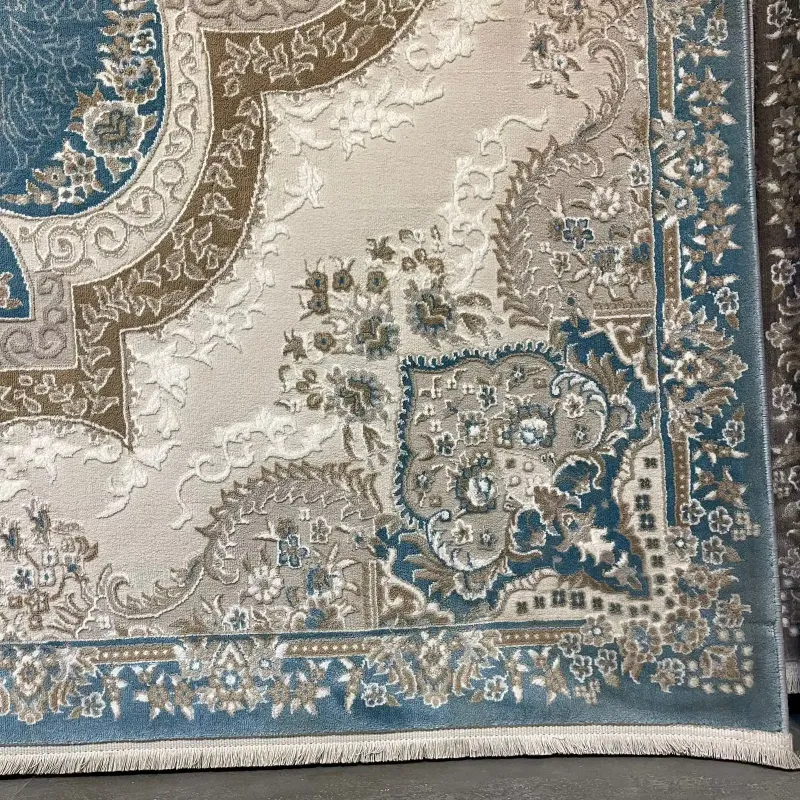 سجاد فيرونا تركي كلاسيك N485A سماوي مقاس 400*600
