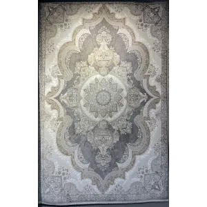 سجاد فيرونا تركي كلاسيك N485A رصاصي غامق دائري مقاس 200*200
