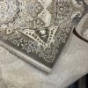 سجاد فيرونا تركي كلاسيك N485A رصاصي غامق دائري مقاس 150*150