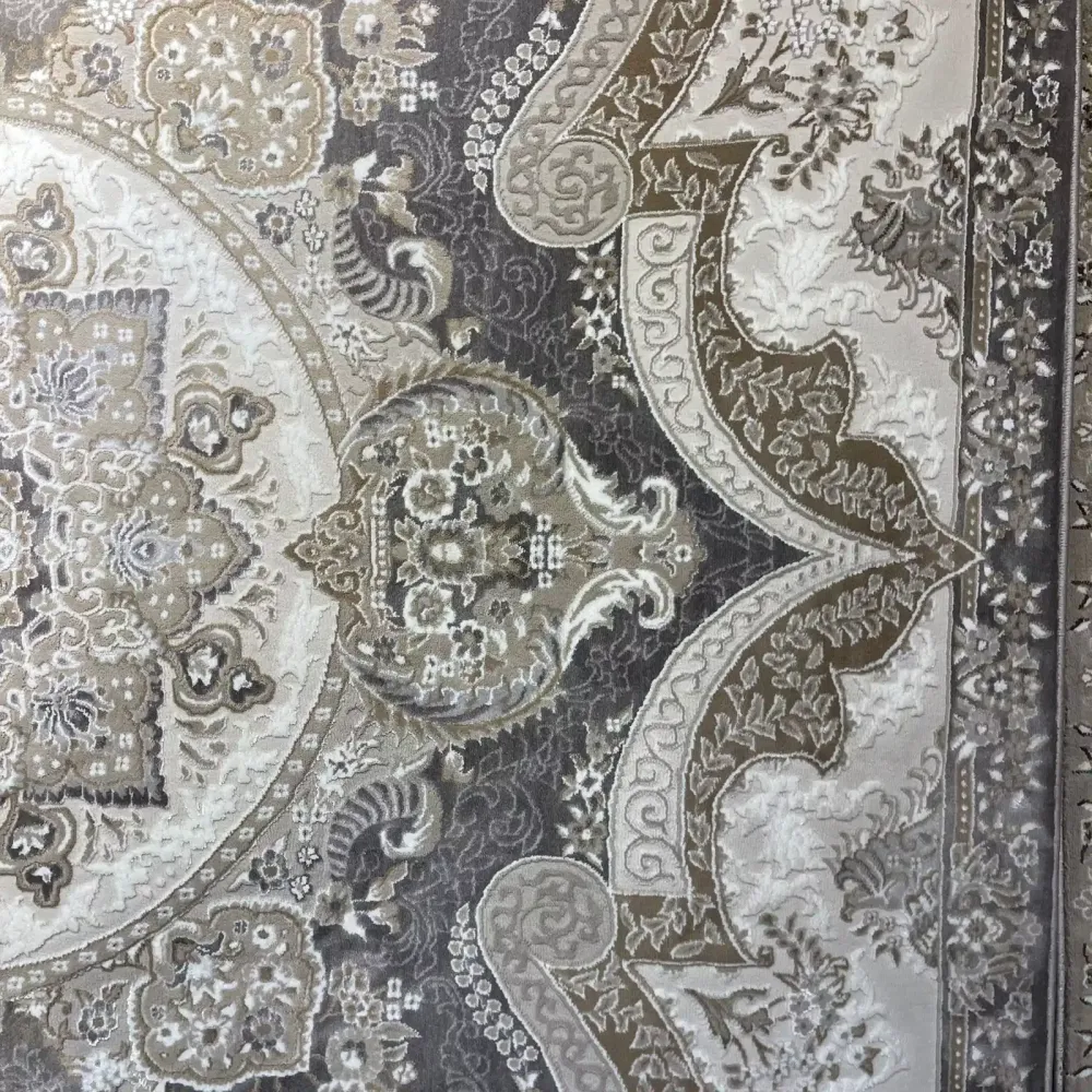 سجاد فيرونا تركي كلاسيك N485A رصاصي غامق مقاس 500*700