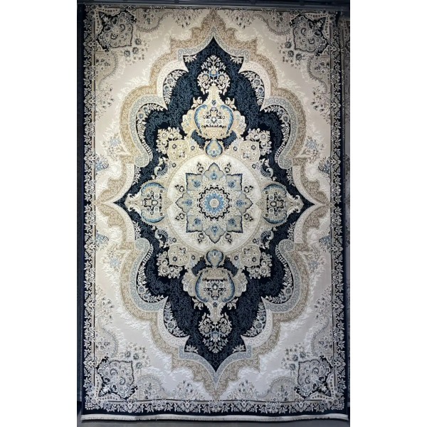سجاد فيرونا تركي كلاسيك N485A كحلي مقاس 400*400