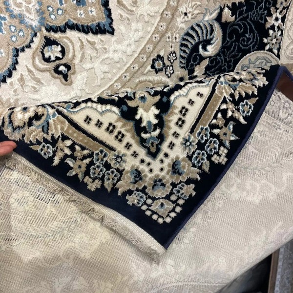 سجاد فيرونا تركي كلاسيك N485A كحلي مقاس 400*400