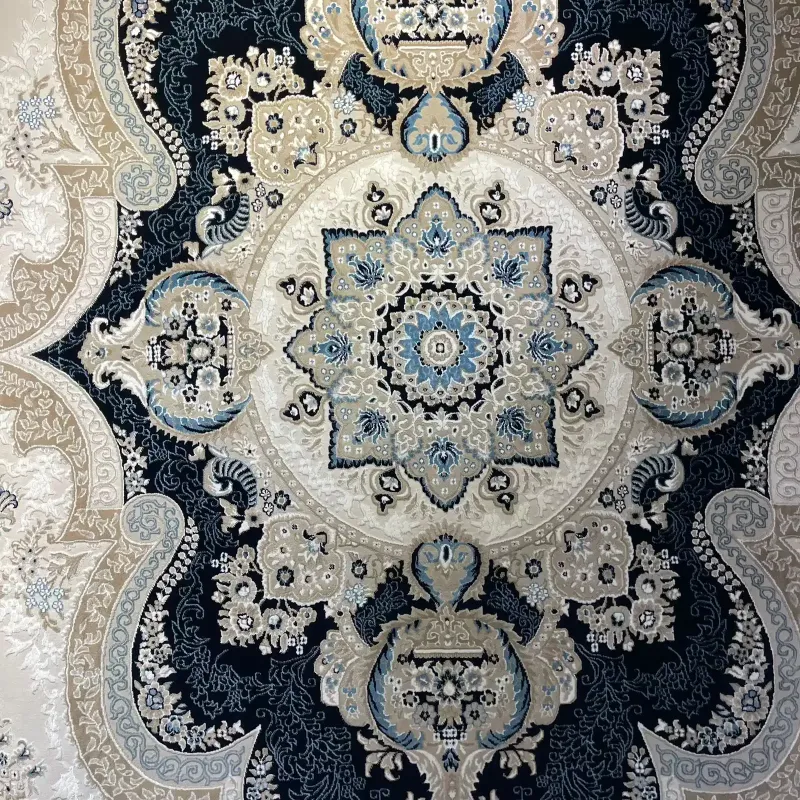 سجاد فيرونا تركي كلاسيك N485A كحلي مقاس 400*600