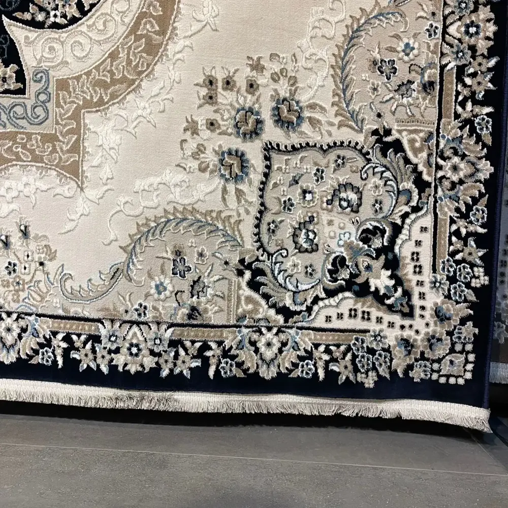 سجاد فيرونا تركي كلاسيك N485A كحلي مقاس 50*80