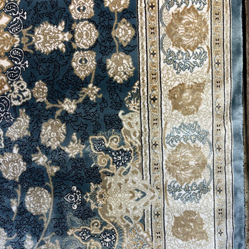 سجاد تركي فكتوريا F269A سماوي مقاس 100*300