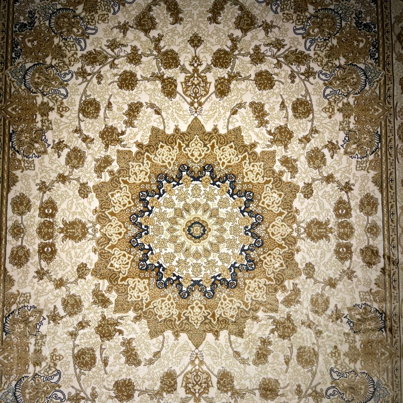 سجاد تركي فكتوريا F269A كريم مقاس 200*300
