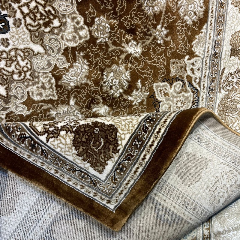 سجاد تركي فكتوريا F269A بني فاتح مقاس 400*500