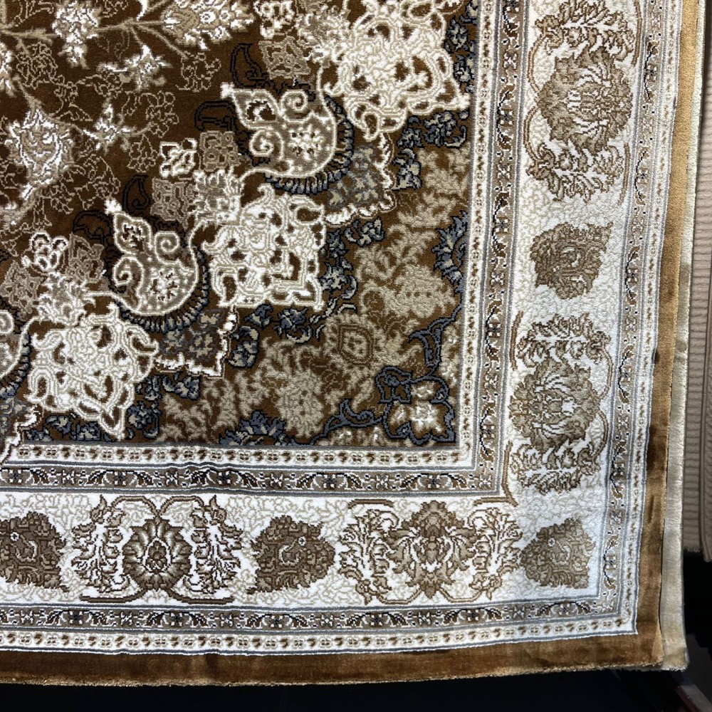 سجاد تركي فكتوريا F269A بني فاتح مقاس 50*80