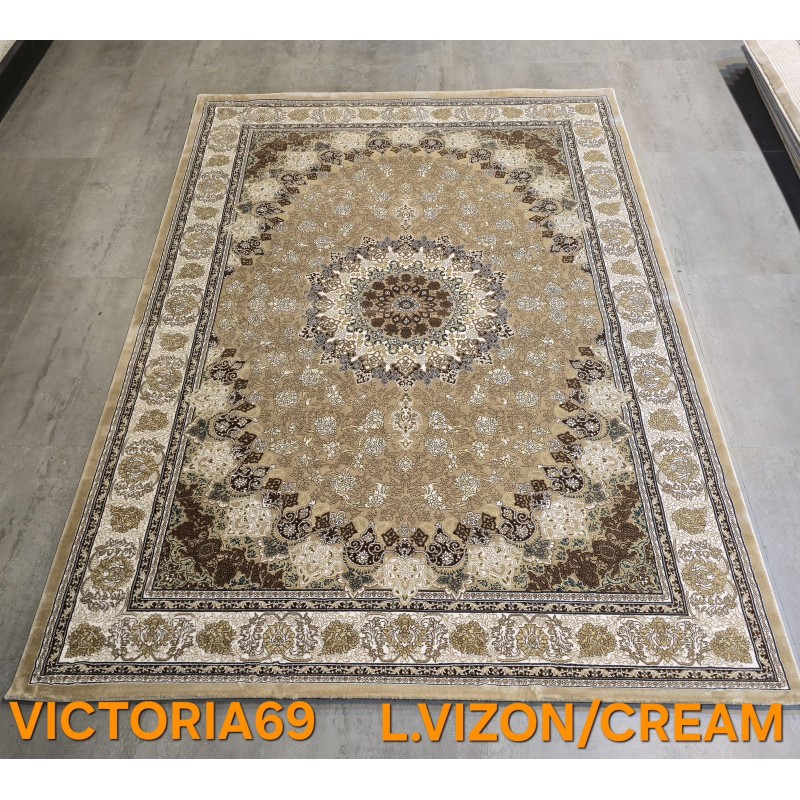 سجاد تركي فكتوريا F269A فيزون مقاس 200*300