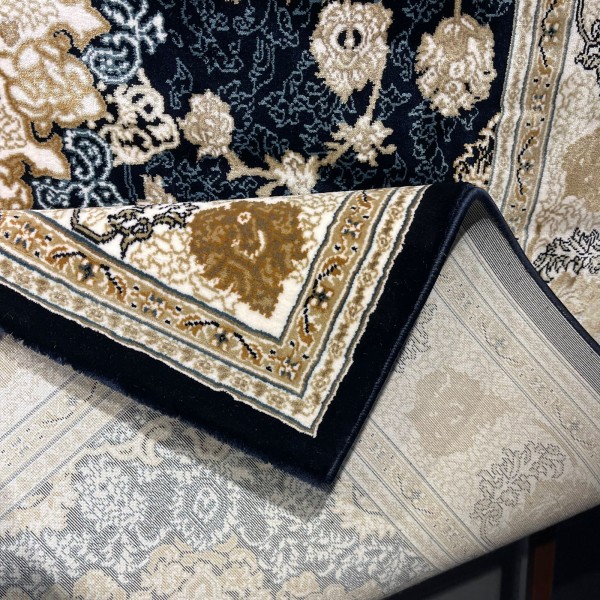 سجاد تركي فكتوريا F269A كحلي مقاس 250*350