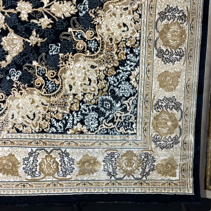 سجاد تركي فكتوريا F269A كحلي مقاس 200*300