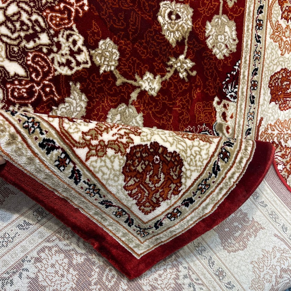 سجاد تركي فكتوريا F269A احمر مقاس 50*80