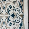 سجاد انطاليا نقش فرنسي تركي P0058B كريم سماوي مقاس 100*200
