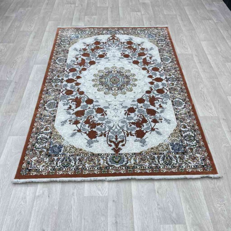 سجاد شمس تركي 29026 كلاسيك برتقالي مقاس 100*300