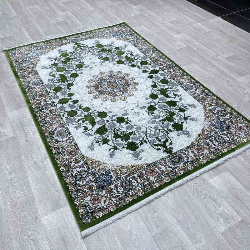 سجاد شمس تركي 29026 كلاسيك اخضر مقاس 300*400