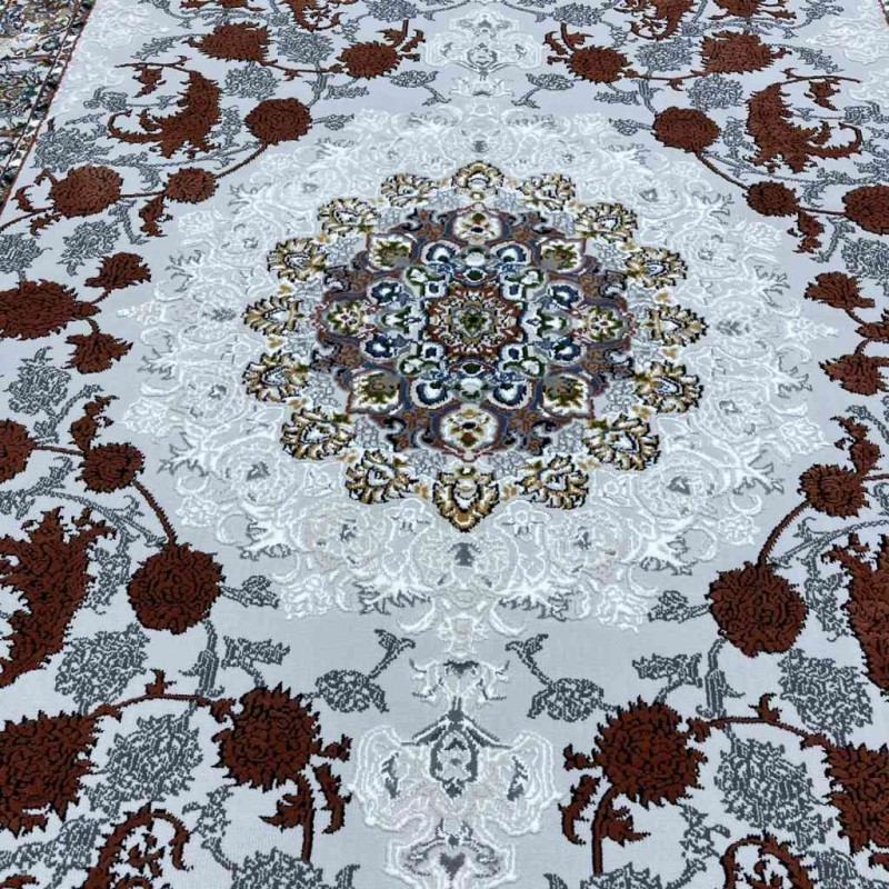 سجاد شمس تركي 29026 كلاسيك برتقالي مقاس 100*300