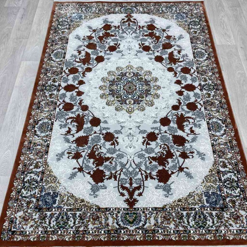 سجاد شمس تركي 29026 كلاسيك برتقالي مقاس 100*300