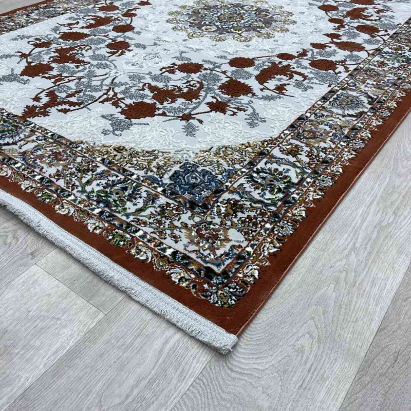 سجاد شمس تركي 29026 كلاسيك برتقالي مقاس 100*300