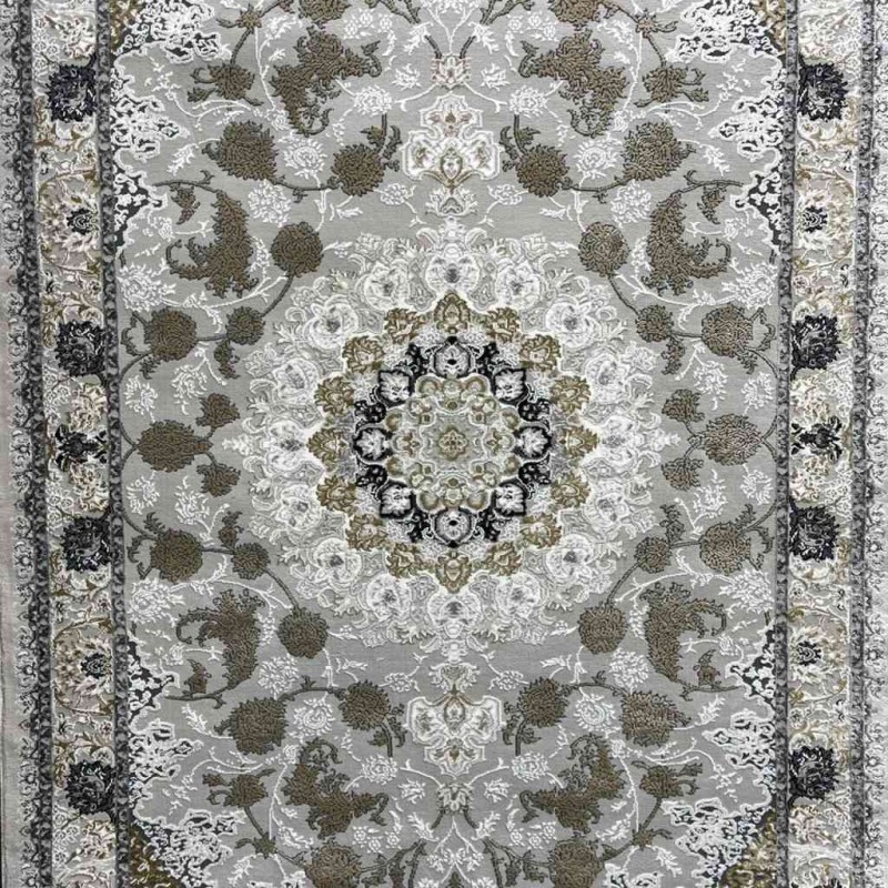 سجاد شمس تركي 29026 كلاسيك كريم رمادي مقاس 300*400