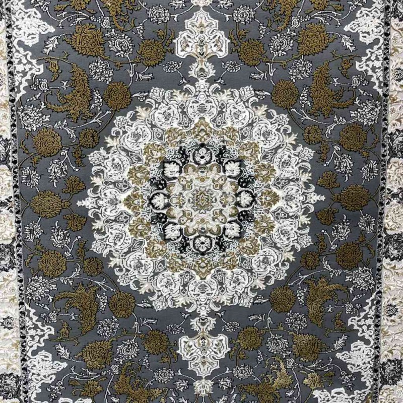 سجاد شمس تركي 29026 كلاسيك بيج رمادي  مقاس 300*400