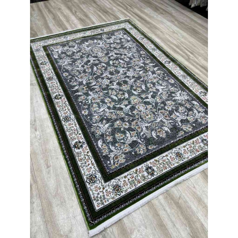 سجاد شمس تركي 29031 كلاسيك اخضر مقاس 100*300