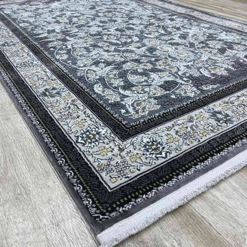 سجاد شمس تركي 29031 كلاسيك رصاصي مقاس 200*300