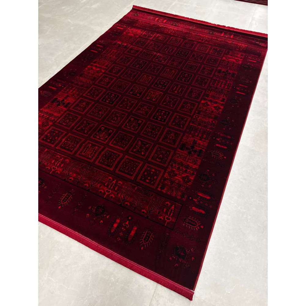 سجاد اف اي جي تركي 1005 بخارى افغاني احمر مقاس 400*500