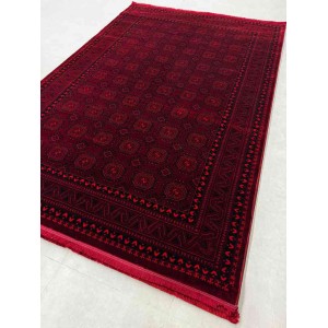 سجاد اف اي جي تركي 1008 بخارى افغاني احمر مقاس 50*80