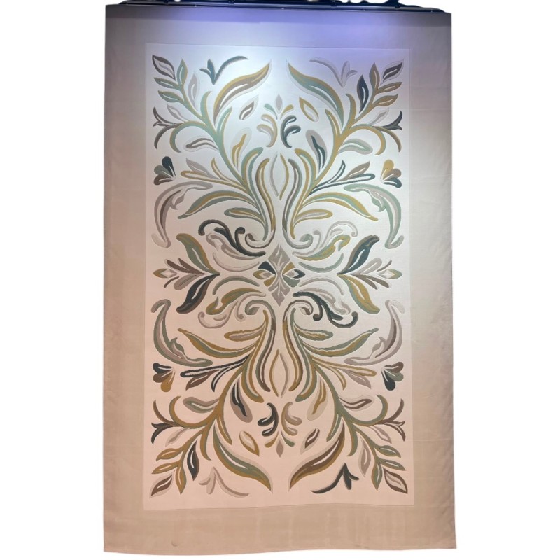 سجاد الفن تركي AA187B اخضر مقاس 150*220
