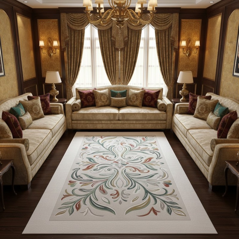 سجاد الفن تركي AA187B تيرا مقاس 200*300