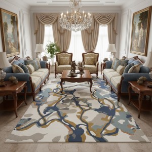 سجاد اورا تركي D0654A سماوي مقاس 300*400