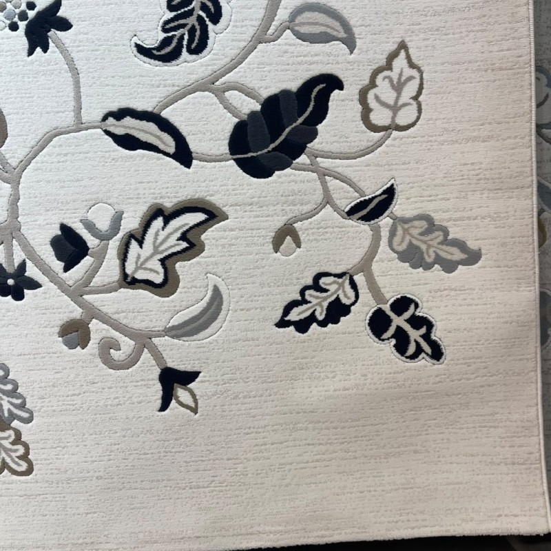 سجاد اورا تركي D0656A اسود مقاس 150*220 سجاد اورا تركي D0656A اسود مقاس 150*220