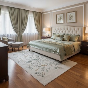 سجاد اورا تركي D0656A اخضر مقاس 80*150