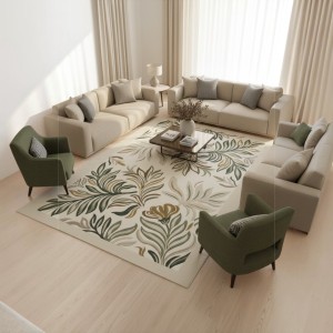 سجاد الفن تركي AA188A اخضر مقاس 200*300